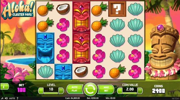 «Aloha Cluster Pays» — Вулкан игровые автоматы на деньги с выводом