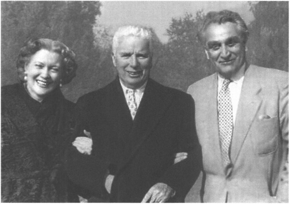 Л. Орлова, Ч. Чаплин, Г. Александров Л. Орлова, Ч. Чаплин, Г. Александров