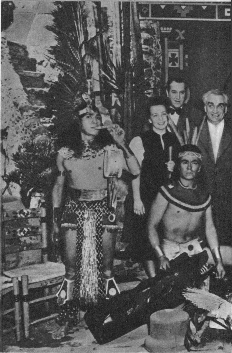 Г. Александров и Л. Орлова в Мексике. 1956